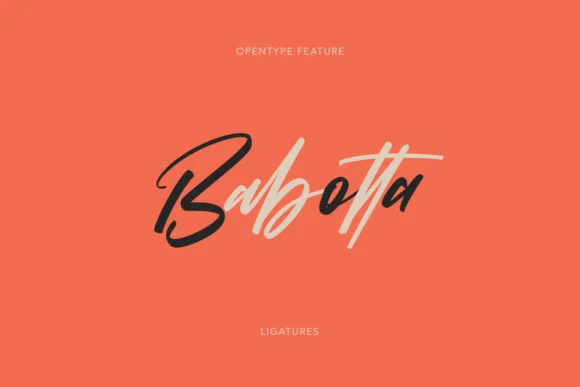 Babotta Font by Maulana Creative — Script Handwritten Font — thumbnail 4