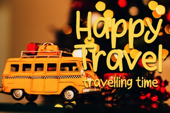 Baby Bus Font by FL Space — Script Handwritten Font — thumbnail 2