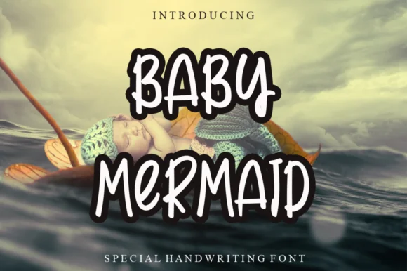 Baby Mermaid Font by Garcio — Script Handwritten Font