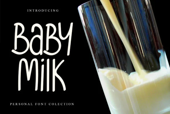 Baby Milk Font by GiaLetter — Script Handwritten Font