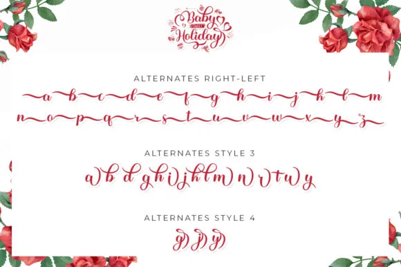 Baby Sweet Holliday Font by Struggle Studio — Script Handwritten Font — thumbnail 3