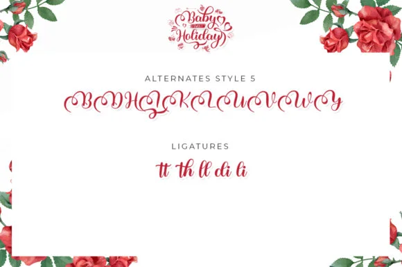 Baby Sweet Holliday Font by Struggle Studio — Script Handwritten Font — thumbnail 4