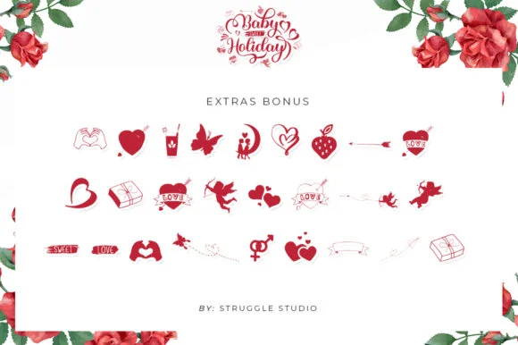 Baby Sweet Holliday Font by Struggle Studio — Script Handwritten Font — thumbnail 5