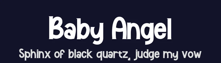 Baby Angel by StringLabs Creative Studio — Decorative Font — thumbnail 2