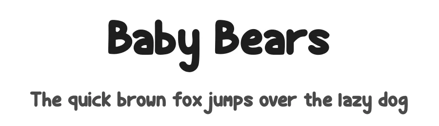 Baby Bears