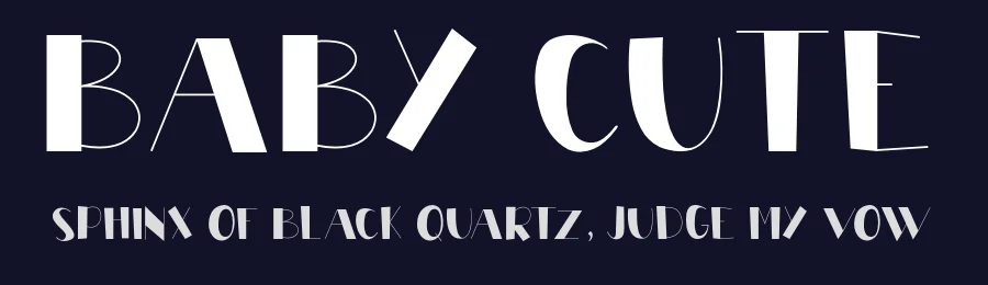 Baby Cute by Fanastudio — Decorative Font — thumbnail 2