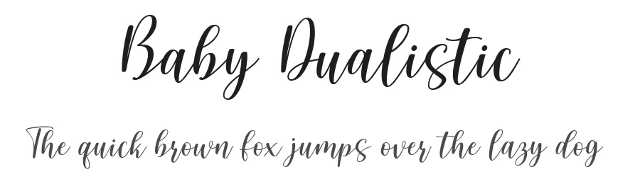 Baby Dualistic