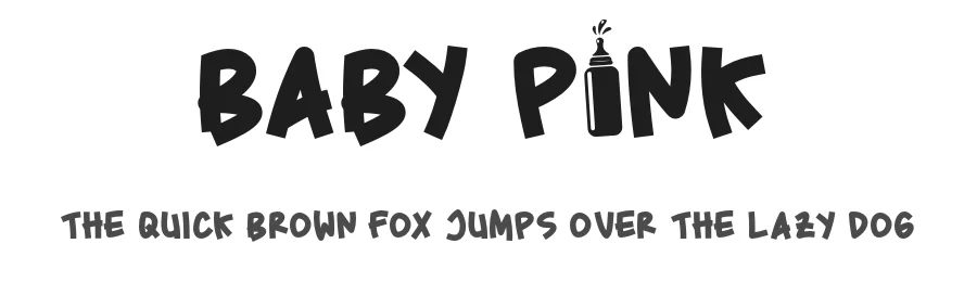 Baby Pink by Arutype Studio — Decorative Font