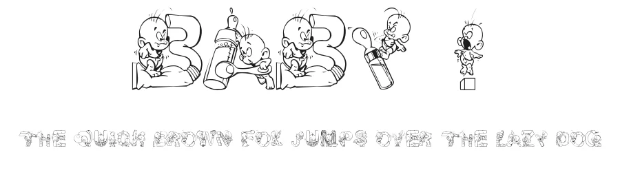 Baby ! — Dingbats Font