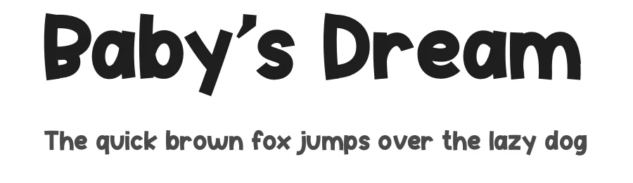 Baby's Dream