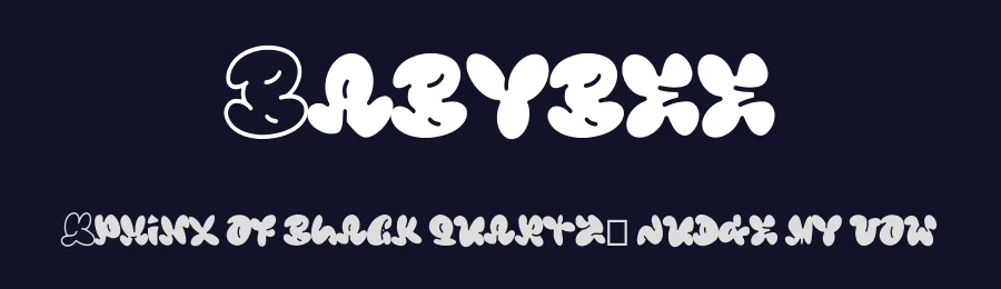 Babybee by Letterayu — Decorative Font — thumbnail 2