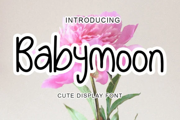 Babymoon Font by shiddiq.art — Script Handwritten Font