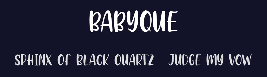 Babyque by Creatype Studio — Decorative Font — thumbnail 2