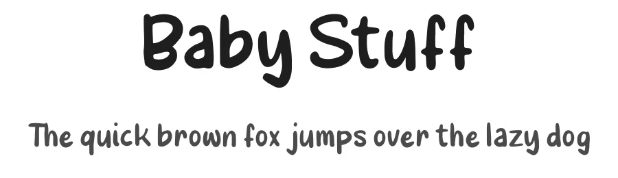 Baby Stuff