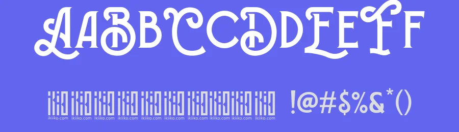 Bachroque by Ikiiko Type — Decorative Font — thumbnail 3