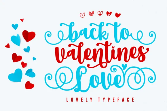 Back to Valentine Love Font by Jasm (7NTypes) — Script Handwritten Font