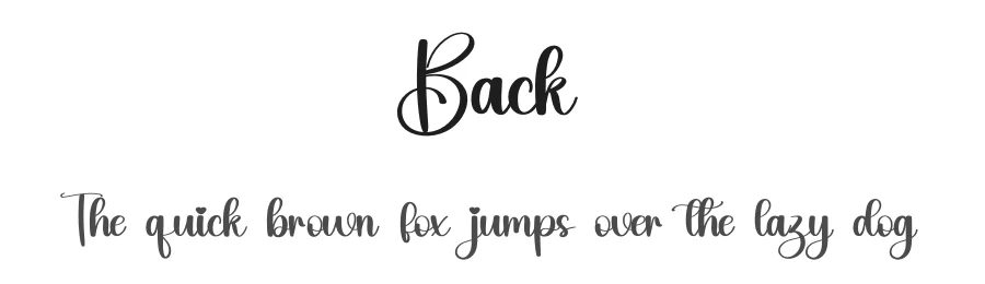 Back
