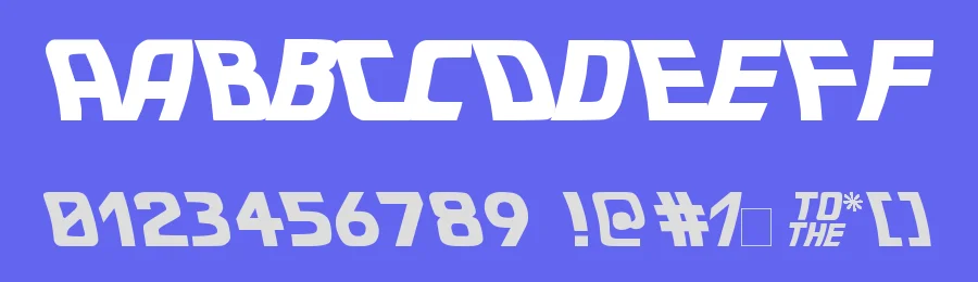 Back to the Future 2002 by Cyril Bourreau — Display Font — thumbnail 3