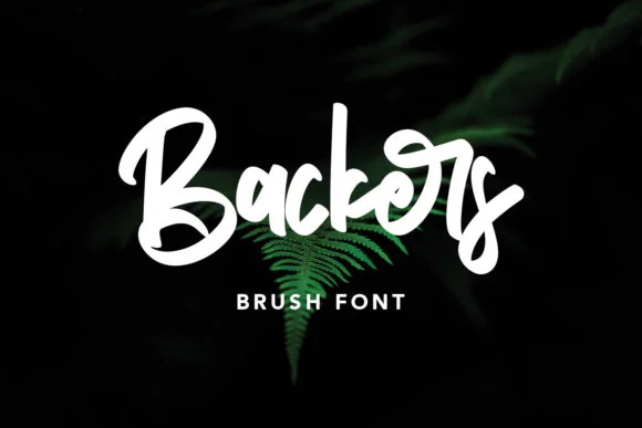 Backers Font by Maulana Creative — Script Handwritten Font