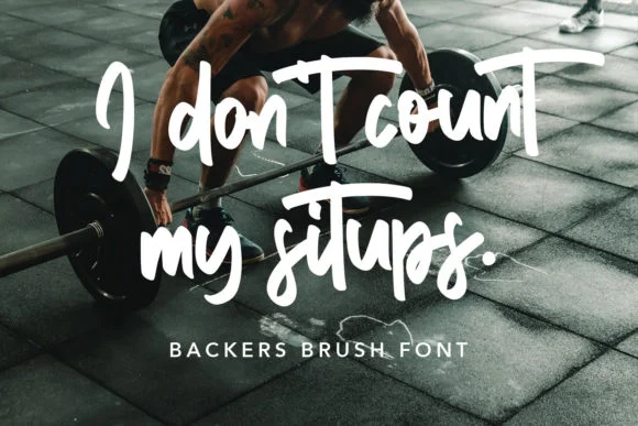 Backers Font by Maulana Creative — Script Handwritten Font — thumbnail 3