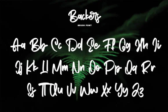 Backers Font by Maulana Creative — Script Handwritten Font — thumbnail 7