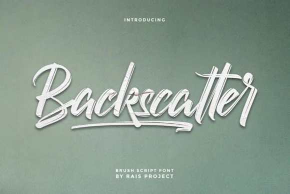 Backscatter Font by RaisProject — Script Handwritten Font