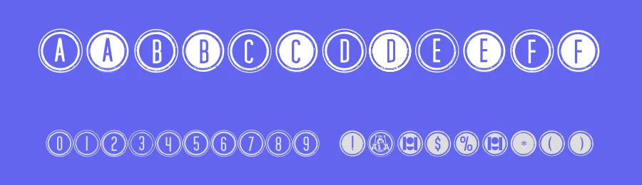 Backspacer Tribute To Pearl Jam by Gersan Borge A — Decorative Font — thumbnail 3