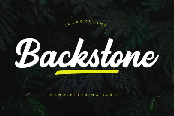 Backstone Font by ahweproject — Script Handwritten Font