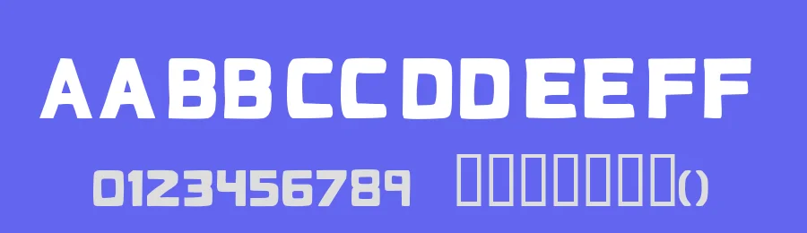 Bad Blocks by Robert Cortez — Decorative Font — thumbnail 3