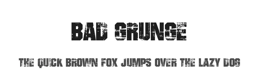 Bad Grunge