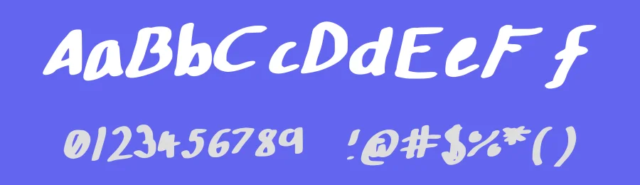 Bad Handwriting by Justin Reid — Script Handwritten Font — thumbnail 3