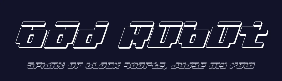 Bad Robot by Iconian Fonts — Display Font — thumbnail 2