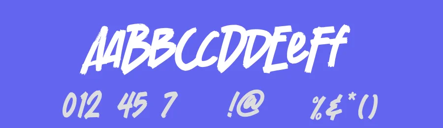 Bad Brush by Gassstype — Script Handwritten Font — thumbnail 3