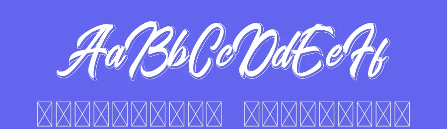 Badminton of Shadow by Kotak Kuning Studio — Script Handwritten Font — thumbnail 3