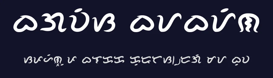 Bagwis Baybayin by EdeL — Dingbats Font — thumbnail 2