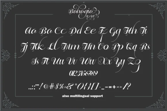 Bahagia Script Font by Shape Studio — Script Handwritten Font — thumbnail 3