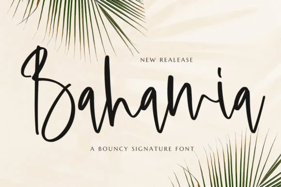 Bahamia Font by Fallengraphic — Script Handwritten Font