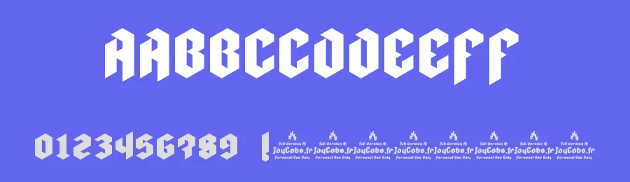 Bahemoth by Jaycobs — Blackletter Font — thumbnail 3