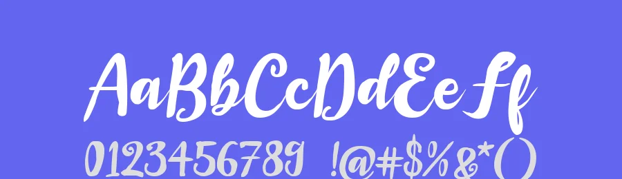 Baillando by Damarletter — Script Handwritten Font — thumbnail 3