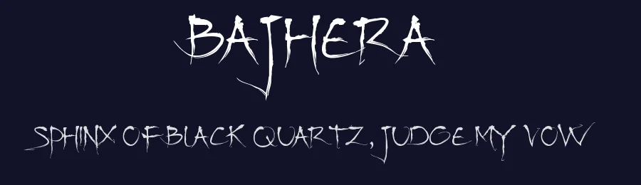 Bajhera by Rometheme Std — Decorative Font — thumbnail 2