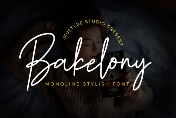 Bakelony Font by MultypeStudio — Script Handwritten Font