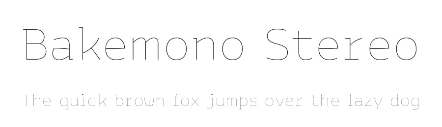Bakemono Stereo