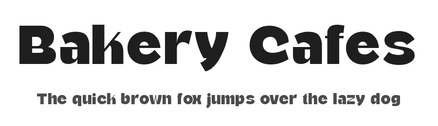 Bakery Cafes by Timelesstype Studio — Sans Serif Font