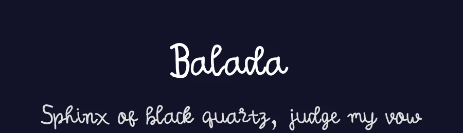 Balada by Jefri Design — Script Handwritten Font — thumbnail 2