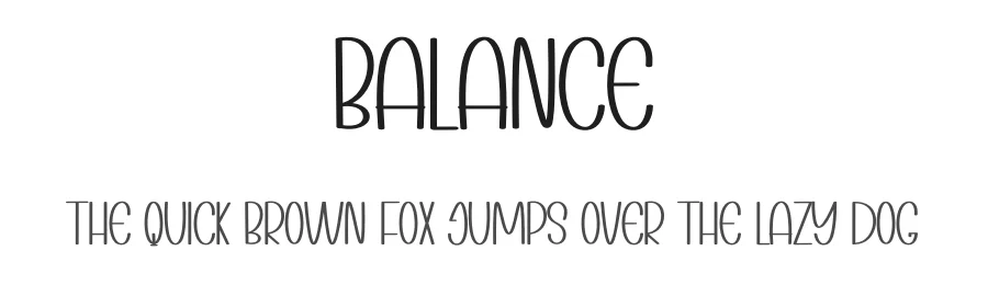 Balance