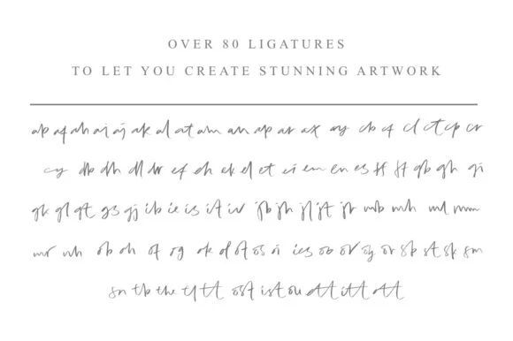 Bale & Melanie Font by andikafez — Script Handwritten Font — thumbnail 6