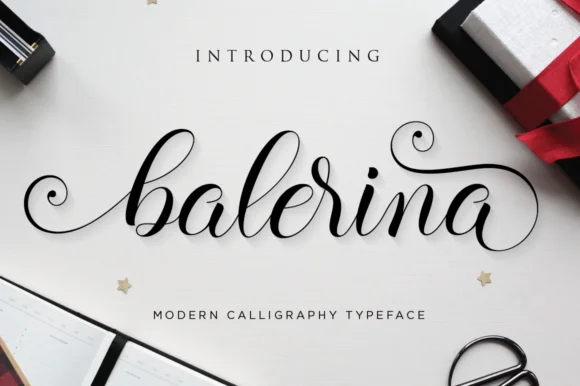 Balerina Script Font by fanastudio — Script Handwritten Font