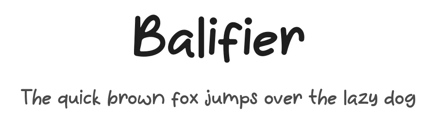 Balifier