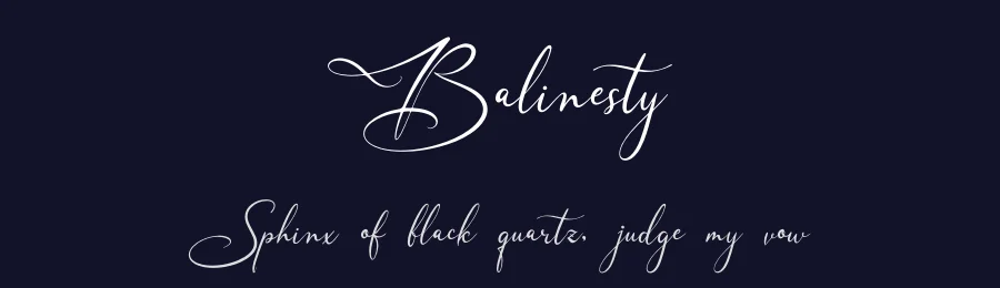 Balinesty by Denustudios — Script Handwritten Font — thumbnail 2