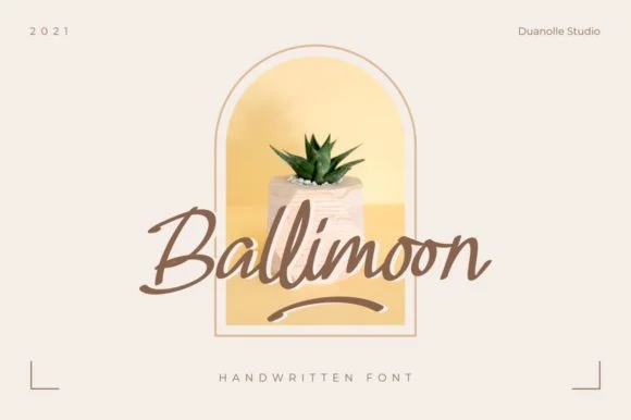 Ballimoon Font by duanollestudio — Script Handwritten Font